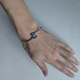 Серебряный браслет с натуральным топазом 2.996ct, фианитами, вес изделия 7,92 гр (2206798) - изображение 6
