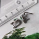 Серебряные серьги с мистик топазом 1.013ct (2203902) - изображение 4