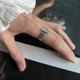 Серебряное кольцо с фианитами 0.22ct, вес изделия 2,07 гр (2197805) - изображение 8