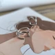 Серебряные серьги без камней (2208075) - изображение 4