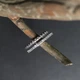 Серебряное кольцо с фианитами 0.29ct, вес изделия 1,64 гр (2197713) - изображение 3