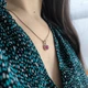Серебряная подвеска с рубином 1.5ct, фианитами (2205289) - изображение 8