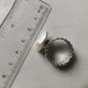 Серебряное кольцо с натуральным жемчугом барочным, вес изделия 7,1 гр (2185161) - изображение 5