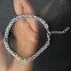 Серебряный браслет с натуральным агатом 9.408ct, вес изделия 11,99 гр (2205661) - изображение 2