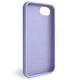 Чохол Fiji Silicone Case для Apple iPhone 16e бампер накладка Soft Touch з мікрофіброю Light Purple - зображення 2