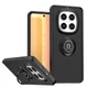 Чехол Fiji Colorframe для Xiaomi Redmi Note 15 матовый бампер с кольцом подставкой Black - изображение 1