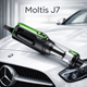 Автомобильный пылесос Moltis J7 120W беспроводной с турбо-режимом, ручной аккумуляторный для сухой и влажной уборки 10006 - изображение 1