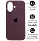 Чохол Silicone Premium case MagSafe з захистом камери та дисплея для iPhone 17 Full Protective bordo 4610 - изображение 1