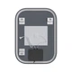 Зеркало Mixxus Premium DIVERSE MR15-80x60-Reverse с Led Touch, Anti-fog, диммером (3-6,5kK) (MP6638) - изображение 8