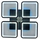 Люстра VALESO YZD1268 Чёрная с музыкальной колонкой и RGB - изображение 2