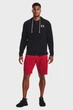 Чоловіче чорне худі UA Rival Terry LC FZ Under Armour S 1370409-001 - зображення 2