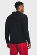 Чоловіче чорне худі UA Rival Terry LC FZ Under Armour S 1370409-001 - зображення 3