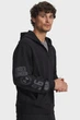 Чоловіче чорне худі UA Rival LW Graphic FZ Under Armour L 6014687-001 - зображення 1