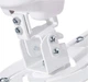 Кронштейн для проектора, Amazon Basics Tilting Ceiling/Wall Bracket 15kg білий стельовий/настінний, 360°/нахил +/-15°/60° - зображення 4
