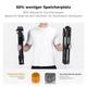Штатив K&F CONCEPT KF09.126 чорний 190 см, до 4 кг, тримач моб./планш., 2 QR пластини, BT пульт, верхня частина відсутня - зображення 5