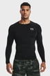 Чоловічий чорний лонгслив UA HG Armour Comp LS Under Armour M 1361524-001 - зображення 1