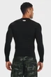 Чоловічий чорний лонгслив UA HG Armour Comp LS Under Armour M 1361524-001 - зображення 3