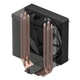 Кулер для процесора ID-Cooling SE-214-XT V2 Black з вентилятором 120 мм Чорний - зображення 9