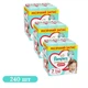 Детские подгузники-трусики 240 шт Pampers Premium Care Pants размер 7 (15+ кг) Детские подгузники памперс пантс с эластичным поясом и защитой до 12 часов Памперсы премиум трусиками для детей с чувствительной кожей - изображение 1