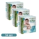 Детские подгузники-трусики 54 шт Clearly Herbal Bamboo размер 5 (12-17 кг) - изображение 1