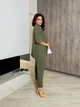 Жіночий костюм (брюки+кофта вільного крою) Uaclothes 50-52 Хакі (like37797-182281358) - изображение 5