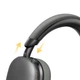 Бездротові Bluetooth навушники Remax RB-650HB |портативна стерео гарнітура, Bluetooth 5.4/AUX, до 70 годин відтворення, 800 мАг, вбудований мікрофон, швидка зарядка| Чорний - зображення 2