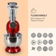 Кухонный комбайн Klarstein Lucia 3 в 1 2000 Вт (10006254) - изображение 4