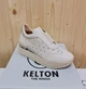 Кросівки Kelton р.37 Бежева преферована шкіра Танкетка 4,5см - зображення 4
