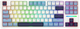 Klawiatura bezprzewodowa Redragon K728WBB-RGB-PRO Antonium Pro White (6950376728319) - obraz 1