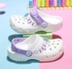 Дитячі крокси сабо Crocs Kids Classic I AM Frozen 25 білі - изображение 4