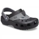 Крокси сабо дитячі Crocs Classic I Am Shark Black 24-25 чорні - изображение 1