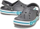 Крокси чоловічі сабо Сrocs Bayaband Charcoal/Multi 44 (EU 45-46) сірі - изображение 2