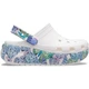 Дитячі крокси на платформі метелики Crocs Classic Cutie Clog Butterfly 29 білі - зображення 2