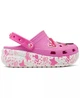 Дитячі крокси на платформі Crocs Classic Cutie Clog Barbie 34 рожеві - изображение 5