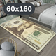 Стильный и износостойкий коврик для дома "20 долларов" 60×160 KT8000503 - изображение 1