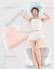 Ортопедична подушка Memory Foam 65×50×23 см для ніг та шиї – ергономічна, з ефектом пам'яті синя KT8001212 - зображення 2
