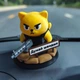 Декоративный котик на панель авто Мурчик, Думай быстрее - изображение 1