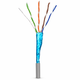 Витая пара Gear Cat5e FTP CCA 305 м серый внутренний кабель для интернета роутеров и передачи данных - изображение 2
