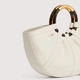 Torebka crossbody damska skórzana duża Coccinelle E1U5A180201 N17 Mleczna (800070354220) - obraz 5