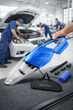 Автомобильный проводной пылесос Moltis K8 120Вт, синий, для сухой и влажной уборки 10015 - изображение 5