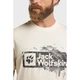 Футболка чоловіча Jack Wolfskin BRAND T M A64116 xxl, бежевий - зображення 5