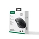 Миша бездротова безшумна UGREEN M751 Bluetooth + 2.4 ГГц, ергономічна, 6 кнопок, 5000 dpi Black - зображення 2