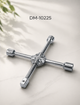 Ключ баллонный крестовой Moltis усиленный 400 мм 17/19/21 мм + 1/2" DM-10225 10022 - изображение 1