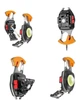 Фонарь брелок с карабином магнитом зажигалкой UKC W5І47 СОВ Handheld Multifunctional LED Flashlight - изображение 3