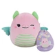 М'яка іграшка Squishmallows - Рожевий Дино (13 см) (6900007512640) - зображення 7