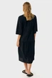 Жіноча чорна сукня Linen eyehole embroidery dress Mexx 36 MF006302251W - изображение 2