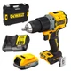 Аккумуляторная ударная дрель-шуруповерт DeWALT DCD 805E 1T, 1 акб 1.7 Ah, з/у, кейс TSTAK (DCD805E1T) - изображение 1