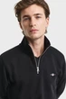 Чоловіча чорна спортивна кофта REG SHIELD HALF ZIP Gant M 2008005 - изображение 4