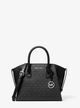 Сумка MICHAEL KORS Avril Small Signature Logo Satchel 35F4S4VS1B BLACK чорна - зображення 1