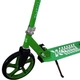 Самокат підлітковий міський до 80 кг X-Treme AS-2009S з підшипниками ABEC-7 зелений маневрений складаний самокат для дітей та підлітків легкий транспорт для прогулянок міста для щоденного використання - зображення 4